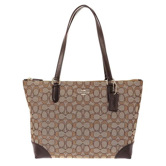 Coach Handbags - COACH signature jacquard bag